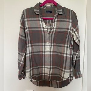 Gap Plaid Button Down